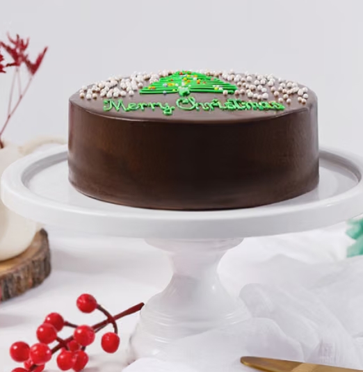 Christmas Chocolate Truffle Cake (500 g) ⭐