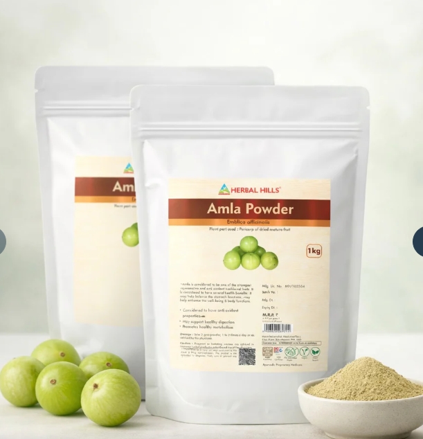 Amla Powder – Natural Skin, Hair & Immunity Wellness - 1 Kg
