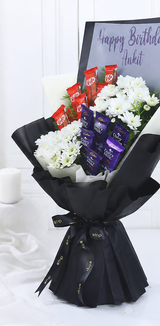 CHOCLATE BIRTHDAY BOUQUET - SPECIAL ONES