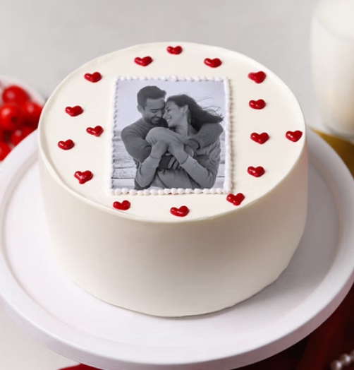 Personalized Photo Cake (500 g) ⭐