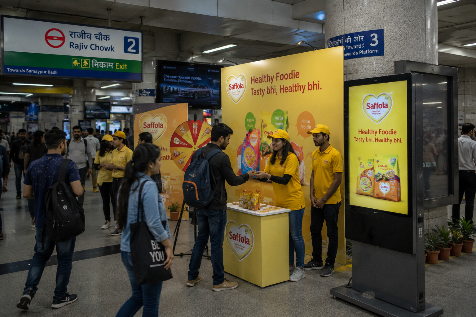 Metro Station Promotions